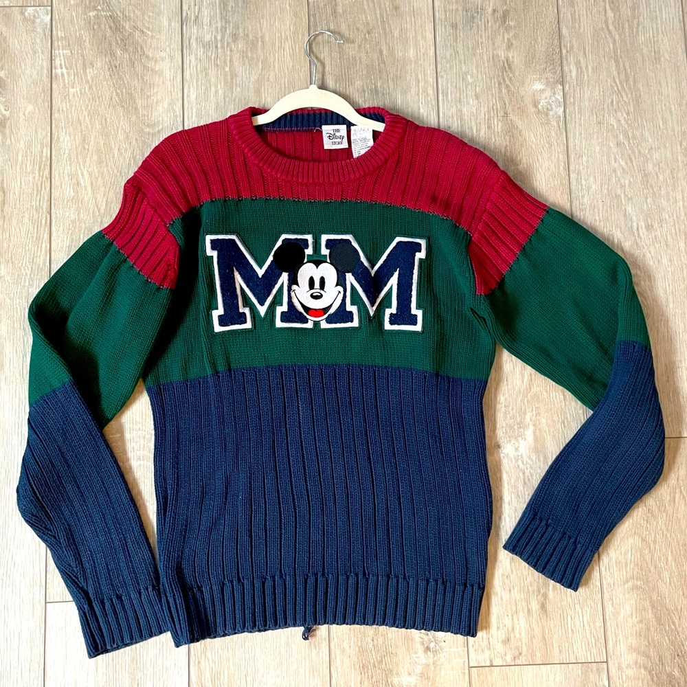 VINTAGE DISNEY Cotton Knit Sweater